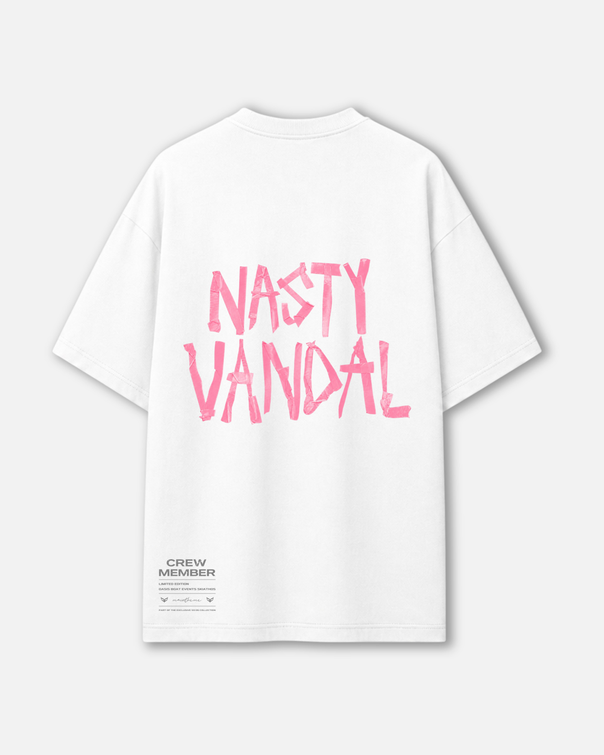 x OASIS - NASTY VANDAL (WHITE)